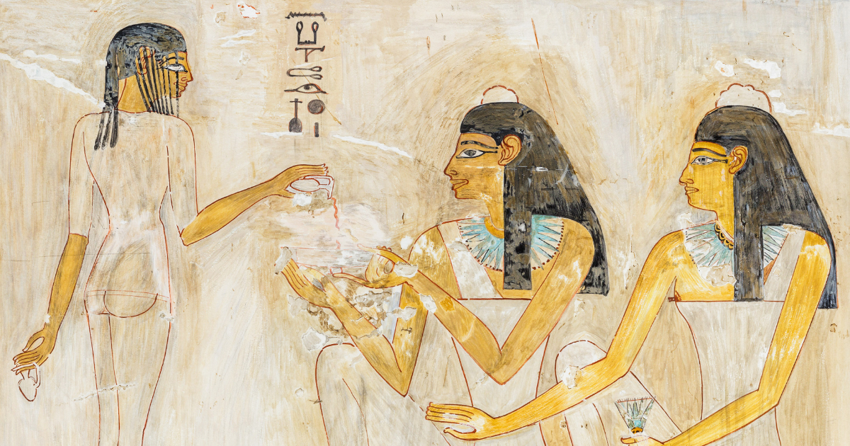 昔のエジプト人の様子のイメージ画像