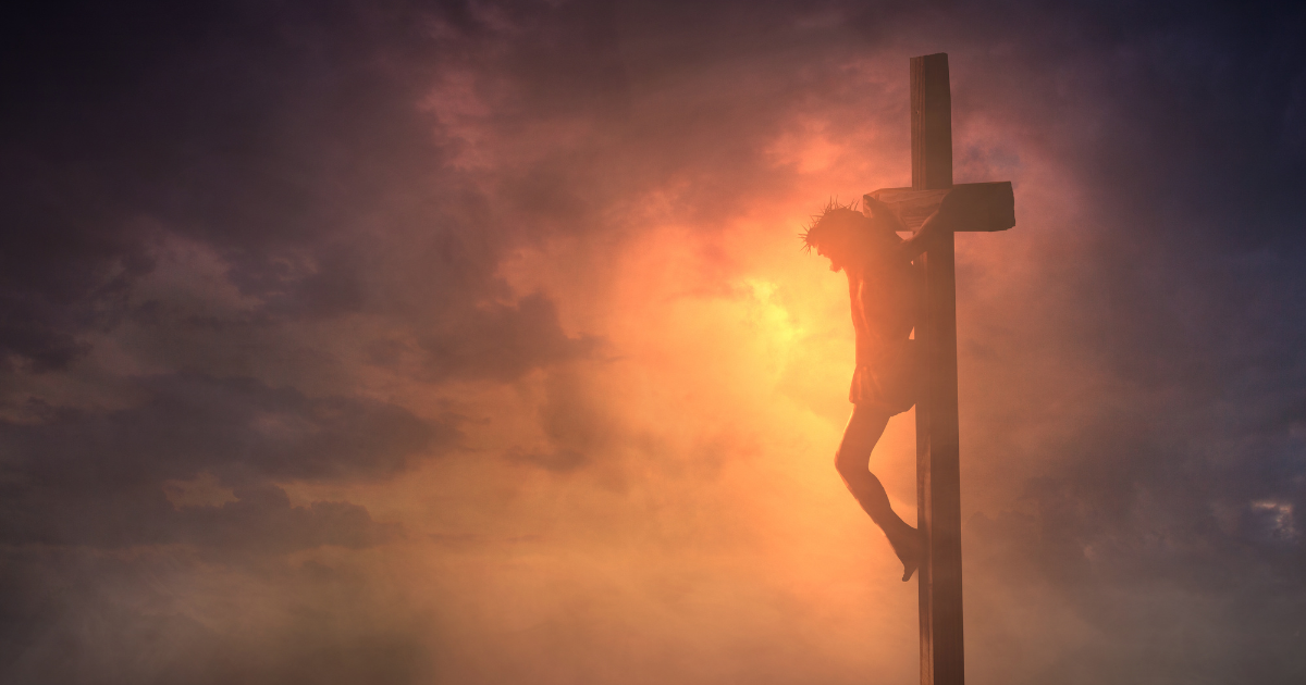 十字架にかかるキリストのイメージ画像