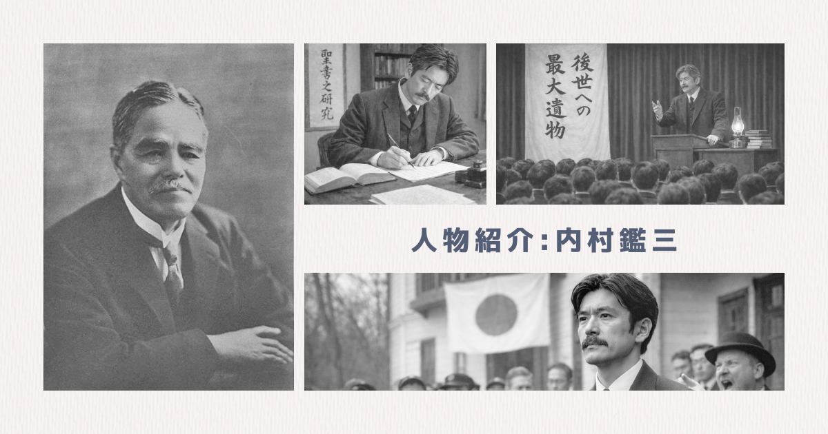 「内村鑑三とは何をした人か」のアイキャッチ