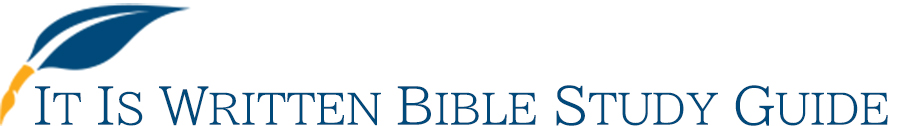 It Is Written Bible Study Guides